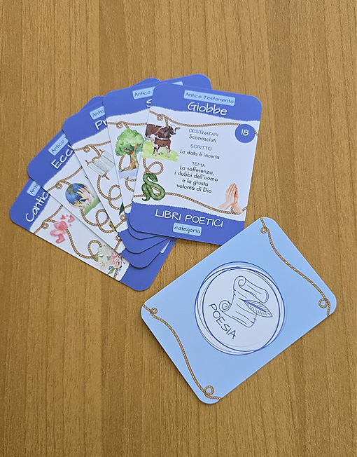 I LIBRI DELLA BIBBIA - CARD INTERATTIVE