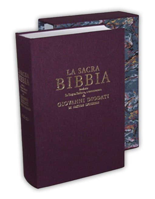 BIBBIA DIODATI 1641 - EDIZIONE LIMITATA 4° CENTENARIO