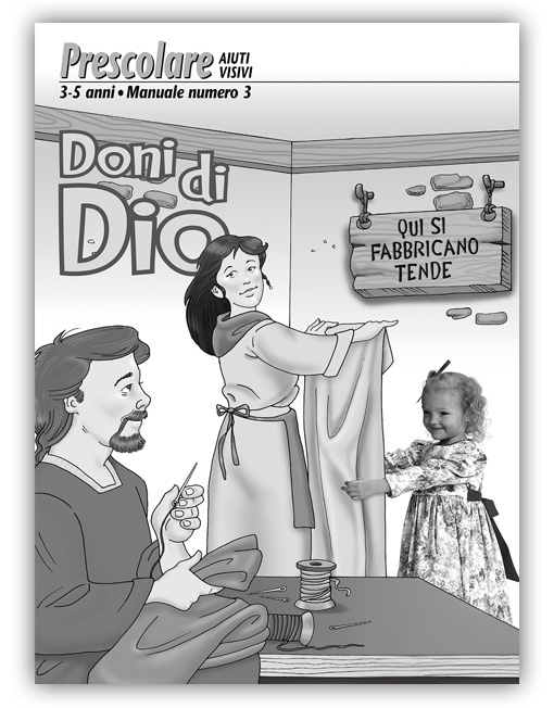PRESCOLARE 3-5 AIUTI VISIVI n. 3 - DONI DI DIO