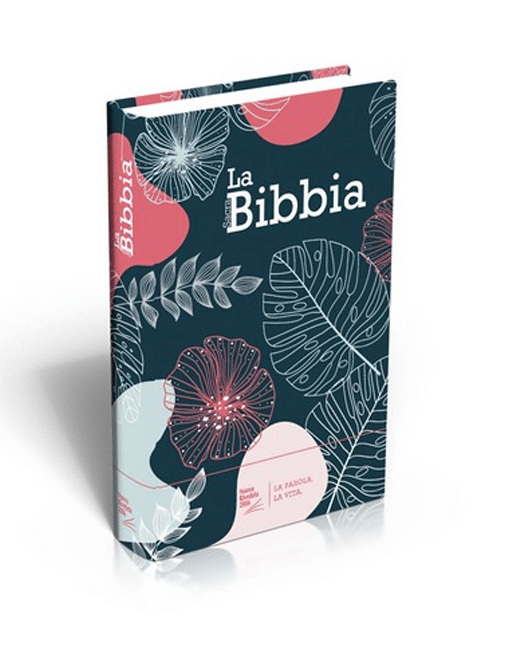 BIBBIA N.R. SG32228: Tascabile telata leggera imbottitura floreale, cm. 11x17