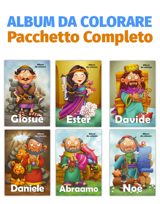 Album da Colorare PACCHETTO COMPLETO